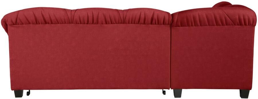 Home affaire Hoekbank Camelita landhuisbank 2 varianten: chaise longue of ottomaan L-vorm - Foto 7