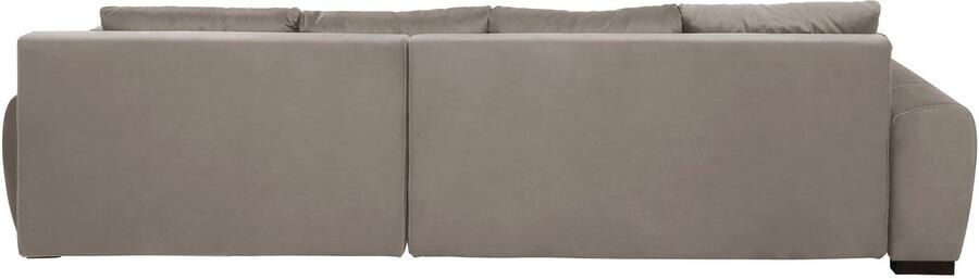 Home affaire Hoekbank Cara Mia L-vorm optioneel met slaapfunctie en bedbodem massief houten poten - Foto 8