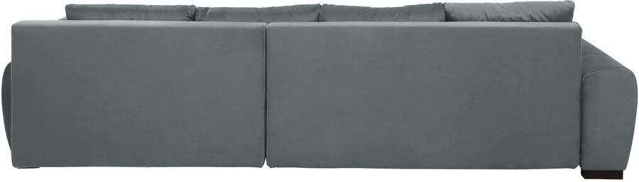 Home affaire Hoekbank Cara Mia L-vorm optioneel met slaapfunctie en bedbodem massief houten poten - Foto 8