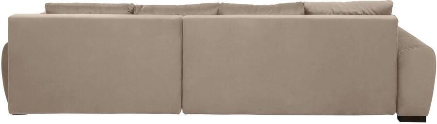 Home affaire Hoekbank Cara Mia L-vorm optioneel met slaapfunctie en bedbodem massief houten poten - Foto 11