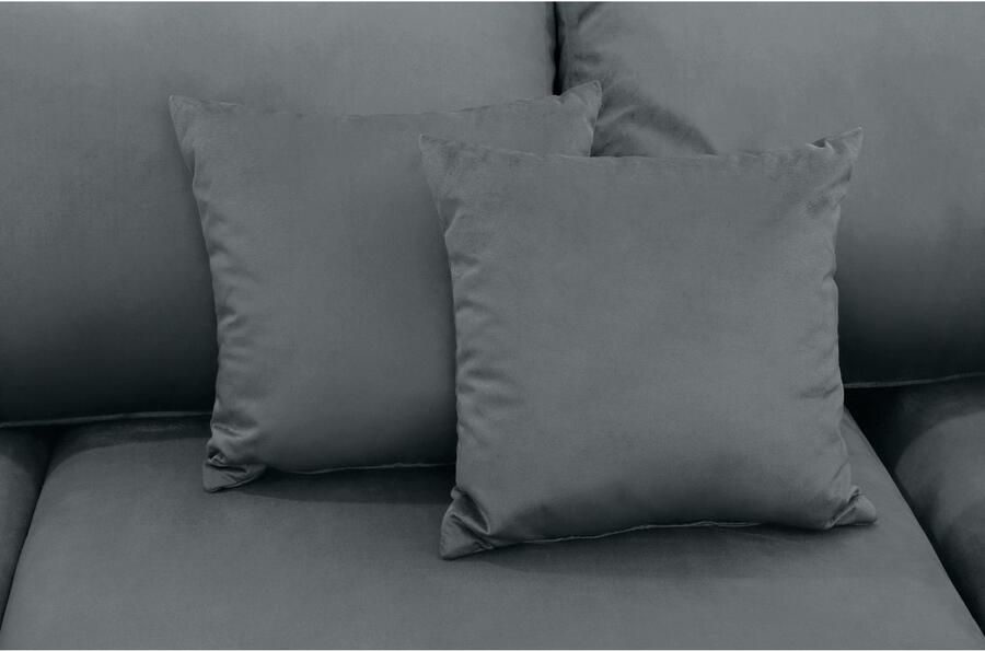 Home affaire Hoekbank Cara Mia L-vorm optioneel met slaapfunctie en bedbodem massief houten poten - Foto 4