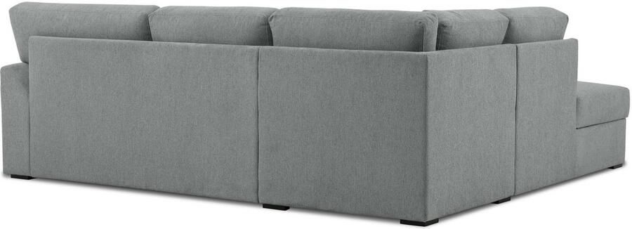 Home affaire Hoekbank Citry Breedte 242 cm chenille bedfunctie bedlade L-vorm (304-delig) - Foto 7