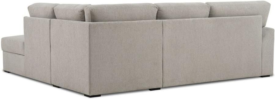 Home affaire Hoekbank Citry Breedte 242 cm chenille bedfunctie bedlade L-vorm (304-delig) - Foto 7