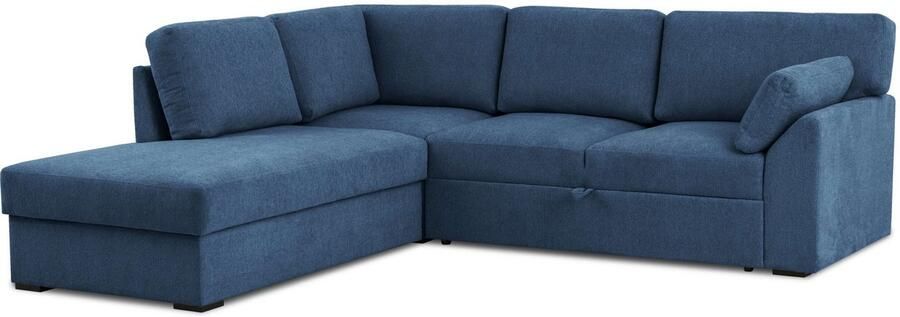Home affaire Hoekbank Citry Breedte 242 cm chenille bedfunctie bedlade L-vorm (304-delig) - Foto 10