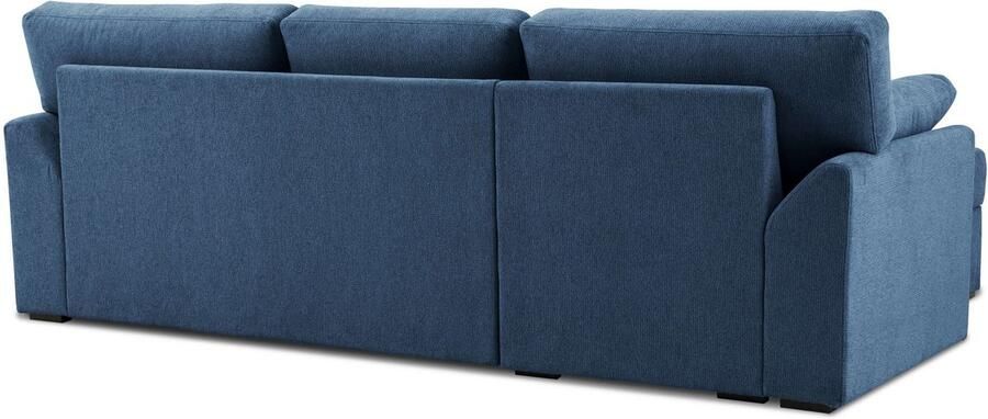 Home affaire Hoekbank Citry Breedte 246 cm chenille bedfunctie bedlade L-vorm - Foto 7