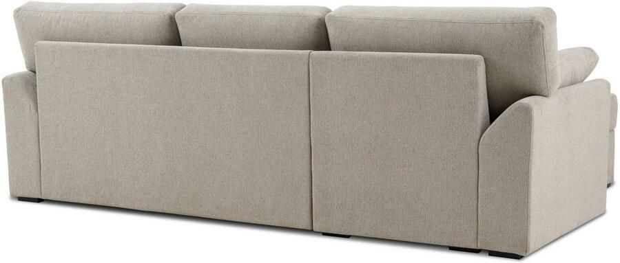 Home affaire Hoekbank Citry Breedte 246 cm chenille bedfunctie bedlade L-vorm - Foto 7