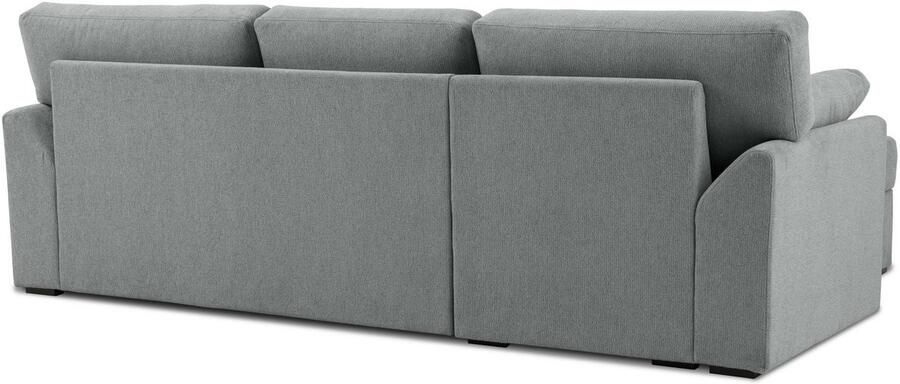 Home affaire Hoekbank Citry Breedte 246 cm chenille bedfunctie bedlade L-vorm - Foto 7