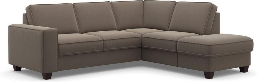 Home affaire Hoekbank County L-model naar keuze ottomane links of rechts met binnenveringsinterieur (2-delig) - Foto 9