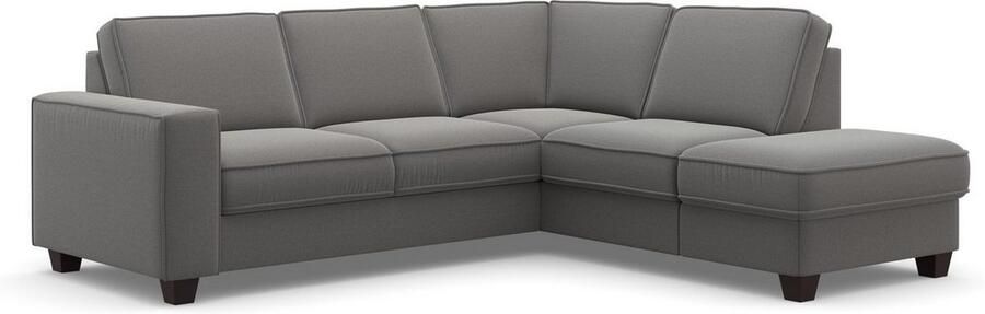 Home affaire Hoekbank County L-model naar keuze ottomane links of rechts met binnenveringsinterieur (2-delig) - Foto 12