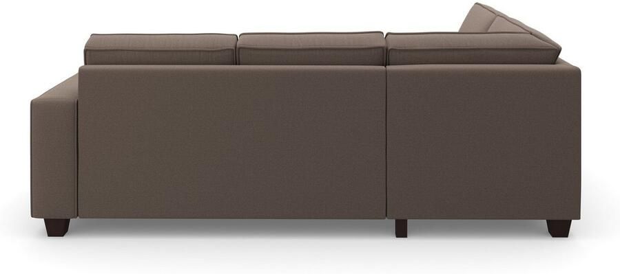 Home affaire Hoekbank County L-model naar keuze ottomane links of rechts met binnenveringsinterieur (2-delig) - Foto 8