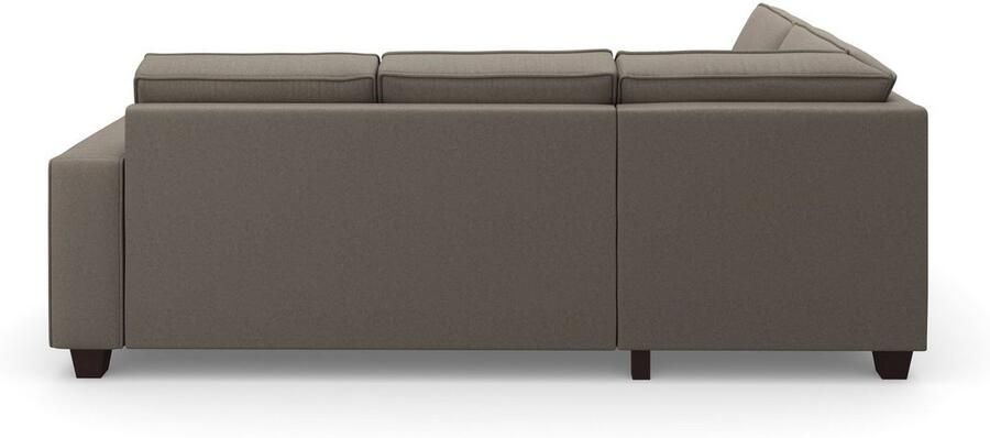 Home affaire Hoekbank County L-model naar keuze ottomane links of rechts met binnenveringsinterieur (2-delig) - Foto 12