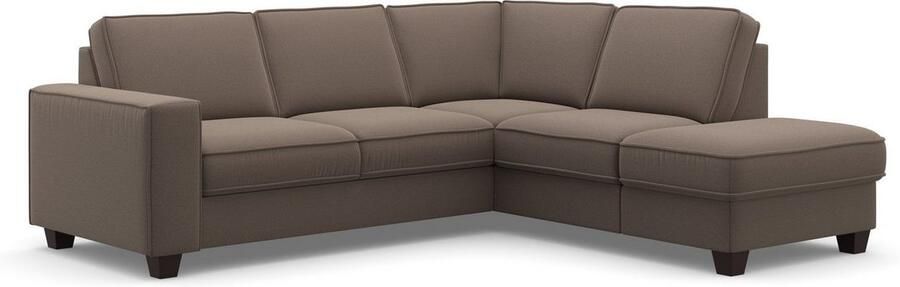 Home affaire Hoekbank County L-model naar keuze ottomane links of rechts met binnenveringsinterieur (2-delig) - Foto 13