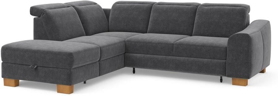 Home affaire Hoekbank Dundee L-vorm naar keuze met verstelbare hoofdsteun en bovendien met slaapfunctie - Foto 13