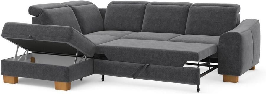 Home affaire Hoekbank Dundee L-vorm naar keuze met verstelbare hoofdsteun en bovendien met slaapfunctie - Foto 9
