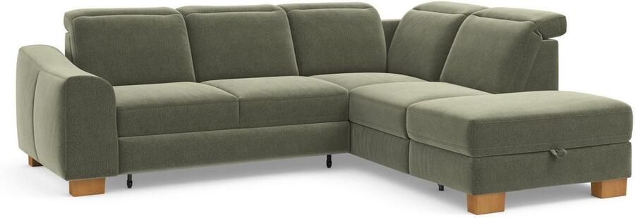 Home affaire Hoekbank Dundee L-vorm naar keuze met verstelbare hoofdsteun en bovendien met slaapfunctie - Foto 12