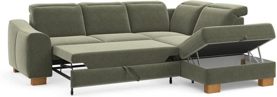 Home affaire Hoekbank Dundee L-vorm naar keuze met verstelbare hoofdsteun en bovendien met slaapfunctie - Foto 10