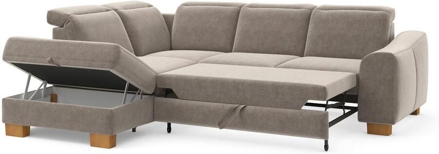 Home affaire Hoekbank Dundee L-vorm naar keuze met verstelbare hoofdsteun en bovendien met slaapfunctie - Foto 10