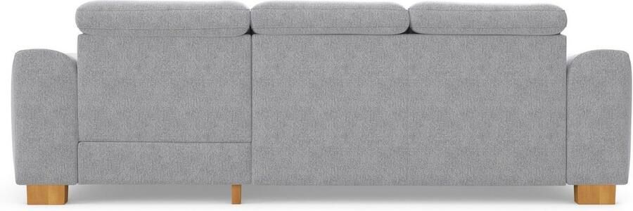 Home affaire Hoekbank Dundee L-vorm naar keuze met verstelbare hoofdsteun en bovendien met slaapfunctie - Foto 13