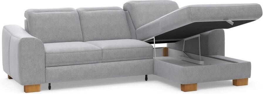 Home affaire Hoekbank Dundee L-vorm naar keuze met verstelbare hoofdsteun en bovendien met slaapfunctie - Foto 12
