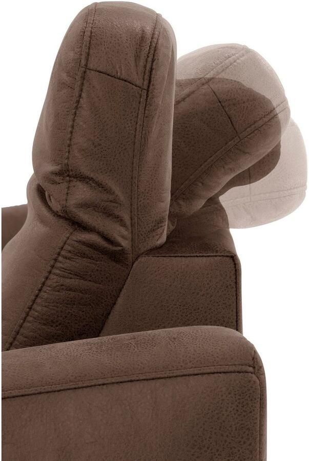 Home affaire Hoekbank Dundee L-vorm naar keuze met verstelbare hoofdsteun en bovendien met slaapfunctie - Foto 4