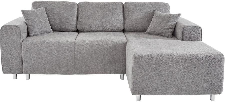 Home affaire Hoekbank Györ L-vorm optioneel met bedfunctie en bedlade inclusief 2 sierkussens - Foto 8