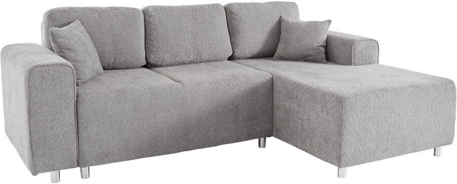 Home affaire Hoekbank Györ L-vorm optioneel met bedfunctie en bedlade inclusief 2 sierkussens - Foto 10