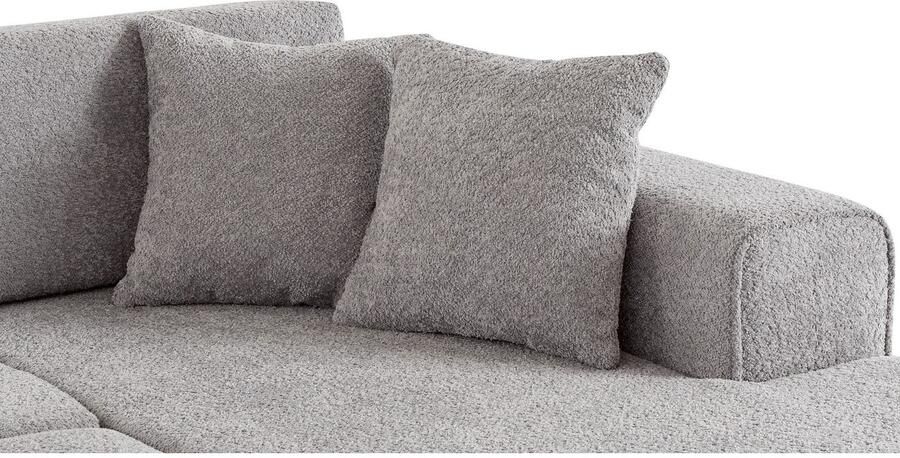 Home affaire Hoekbank Györ L-vorm optioneel met bedfunctie en bedlade inclusief 2 sierkussens - Foto 7