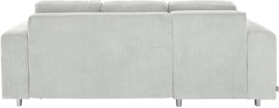 Home affaire Hoekbank Györ L-vorm optioneel met bedfunctie en bedlade inclusief 2 sierkussens - Foto 5