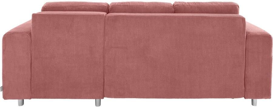 Home affaire Hoekbank Györ L-vorm optioneel met bedfunctie en bedlade inclusief 2 sierkussens - Foto 5