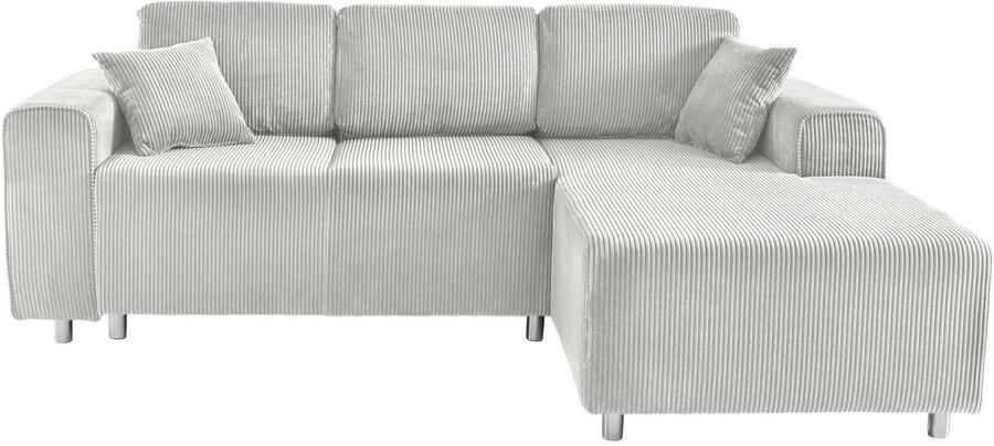 Home affaire Hoekbank Györ L-vorm optioneel met bedfunctie en bedlade inclusief 2 sierkussens - Foto 5