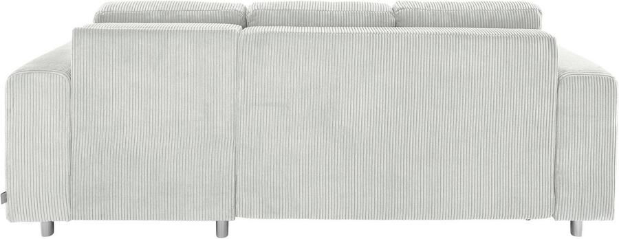 Home affaire Hoekbank Györ L-vorm optioneel met bedfunctie en bedlade inclusief 2 sierkussens - Foto 7