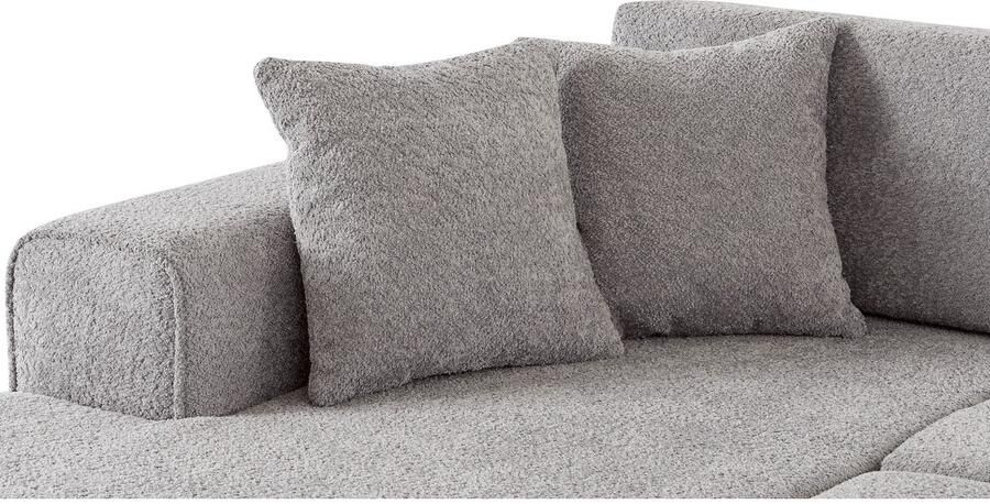 Home affaire Hoekbank Györ L-vorm optioneel met bedfunctie en bedlade inclusief 2 sierkussens - Foto 2