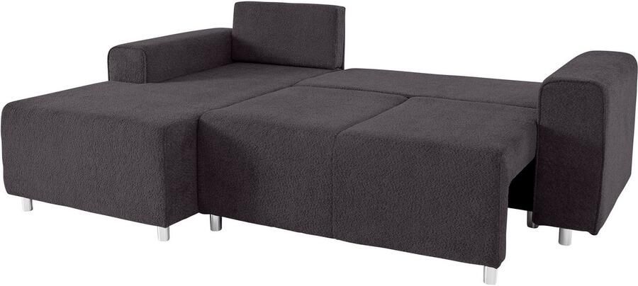 Home affaire Hoekbank Györ L-vorm optioneel met bedfunctie en bedlade inclusief 2 sierkussens - Foto 5