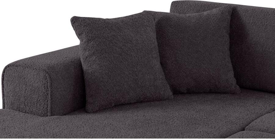 Home affaire Hoekbank Györ L-vorm optioneel met bedfunctie en bedlade inclusief 2 sierkussens - Foto 2