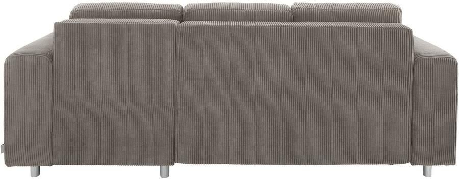 Home affaire Hoekbank Györ L-vorm optioneel met bedfunctie en bedlade inclusief 2 sierkussens - Foto 5