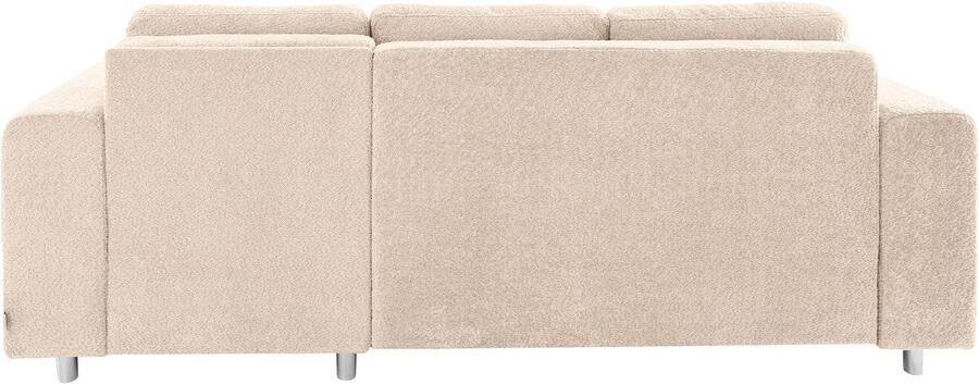 Home affaire Hoekbank Györ L-vorm optioneel met bedfunctie en bedlade inclusief 2 sierkussens - Foto 5