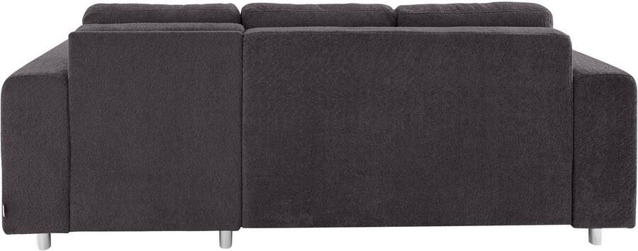 Home affaire Hoekbank Györ L-vorm optioneel met bedfunctie en bedlade inclusief 2 sierkussens - Foto 5