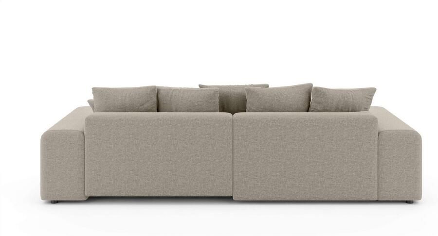 Home affaire Hoekbank LAKESIDE met bedfunctie en bedlade B D H 257 166 84 cm L-vorm recamiere aan beide zijden monteerbaar golfondersteuning - Foto 10