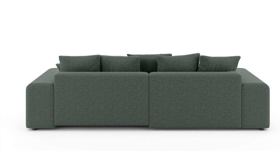 Home affaire Hoekbank LAKESIDE met bedfunctie en bedlade B D H 257 166 84 cm L-vorm recamiere aan beide zijden monteerbaar golfondersteuning - Foto 10