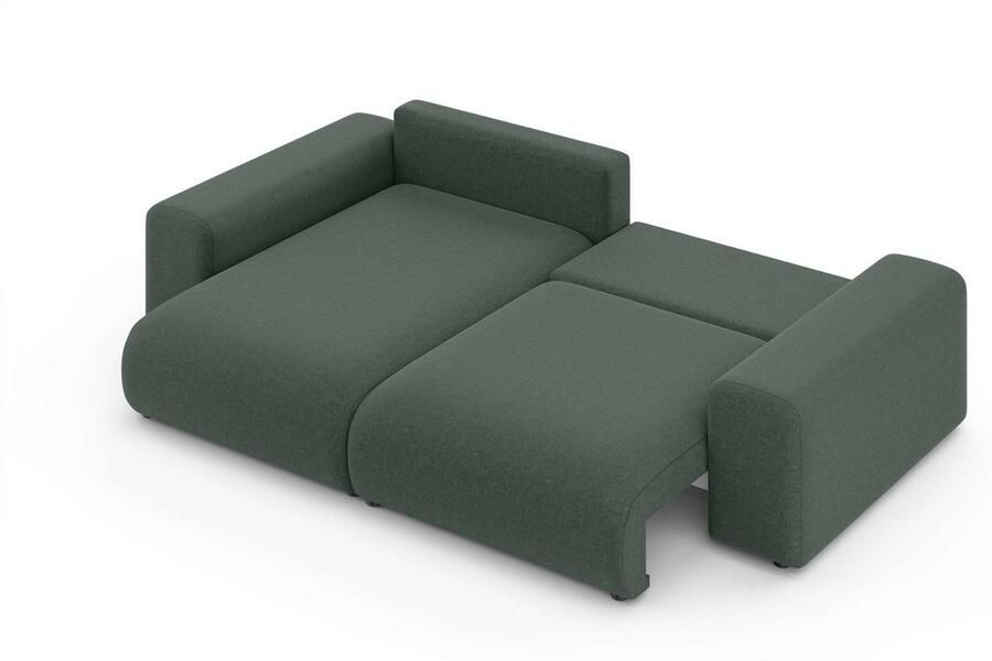 Home affaire Hoekbank LAKESIDE met bedfunctie en bedlade B D H 257 166 84 cm L-vorm recamiere aan beide zijden monteerbaar golfondersteuning - Foto 3