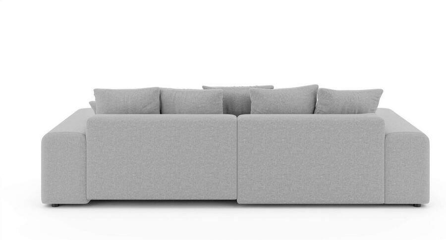 Home affaire Hoekbank LAKESIDE met bedfunctie en bedlade B D H 257 166 84 cm L-vorm recamiere aan beide zijden monteerbaar golfondersteuning - Foto 10