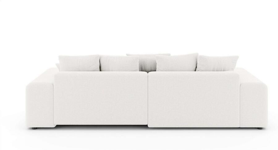 Home affaire Hoekbank LAKESIDE met bedfunctie en bedlade B D H 257 166 84 cm L-vorm recamiere aan beide zijden monteerbaar golfondersteuning - Foto 9