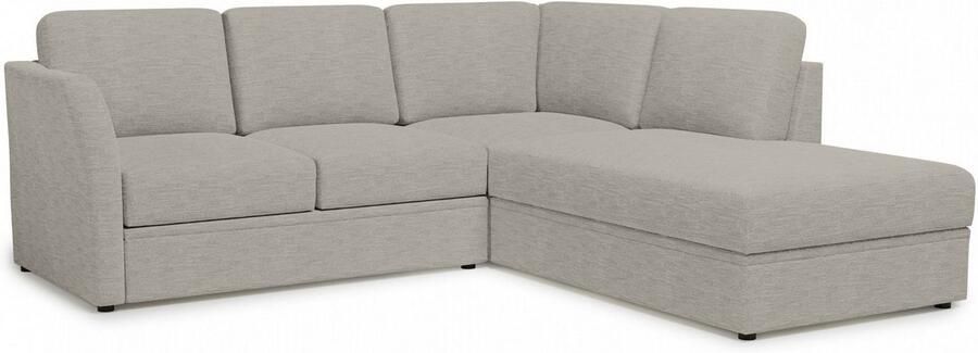 Home affaire Hoekbank Lavars L-vorm slaapbank met slaapfunctie en bergruimte in twee verschillende stofkwaliteiten - Foto 8