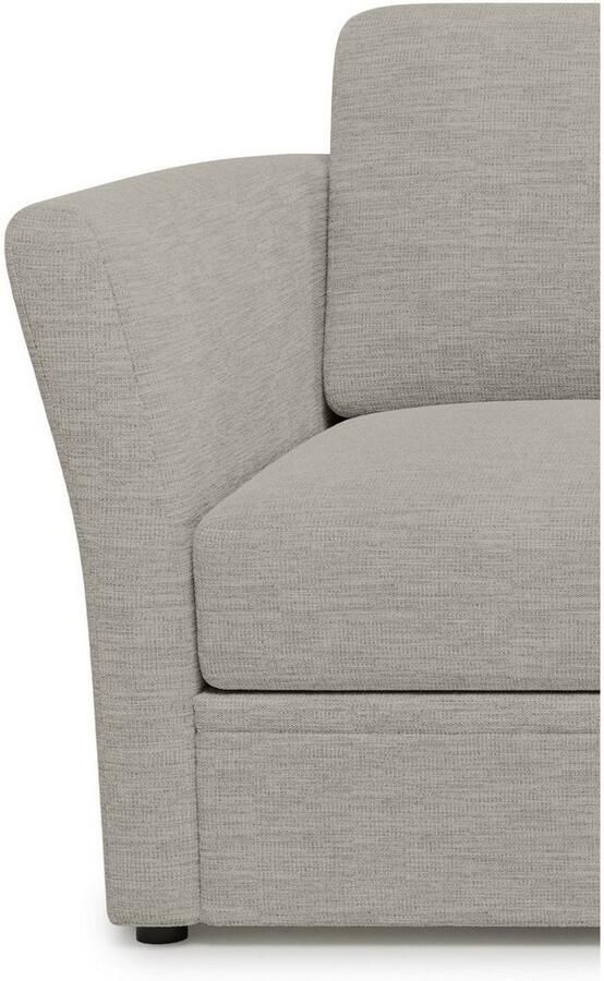 Home affaire Hoekbank Lavars L-vorm slaapbank met slaapfunctie en bergruimte in twee verschillende stofkwaliteiten - Foto 2