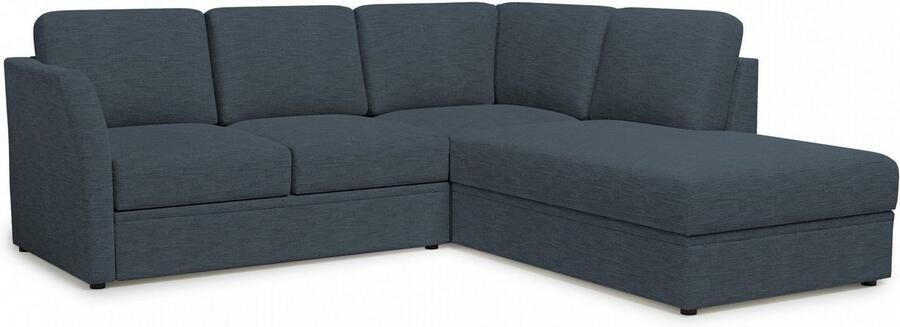 Home affaire Hoekbank Lavars L-vorm slaapbank met slaapfunctie en bergruimte in twee verschillende stofkwaliteiten - Foto 8