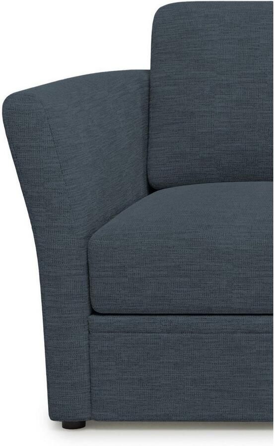 Home affaire Hoekbank Lavars L-vorm slaapbank met slaapfunctie en bergruimte in twee verschillende stofkwaliteiten - Foto 2