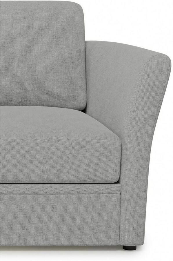 Home affaire Hoekbank Lavars L-vorm slaapbank met slaapfunctie en bergruimte in twee verschillende stofkwaliteiten - Foto 2