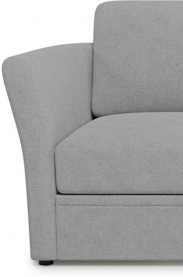 Home affaire Hoekbank Lavars L-vorm slaapbank met slaapfunctie en bergruimte in twee verschillende stofkwaliteiten - Foto 2