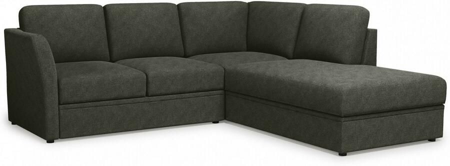 Home affaire Hoekbank Lavars L-vorm slaapbank met slaapfunctie en bergruimte in twee verschillende stofkwaliteiten - Foto 7