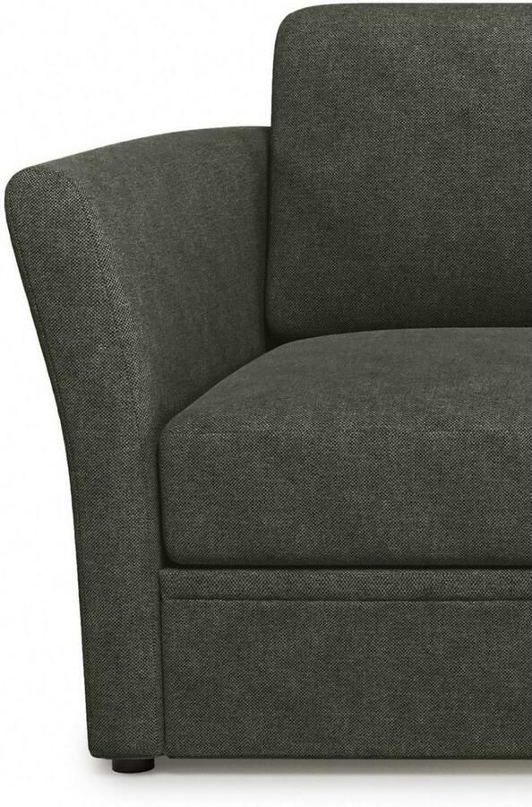 Home affaire Hoekbank Lavars L-vorm slaapbank met slaapfunctie en bergruimte in twee verschillende stofkwaliteiten - Foto 2